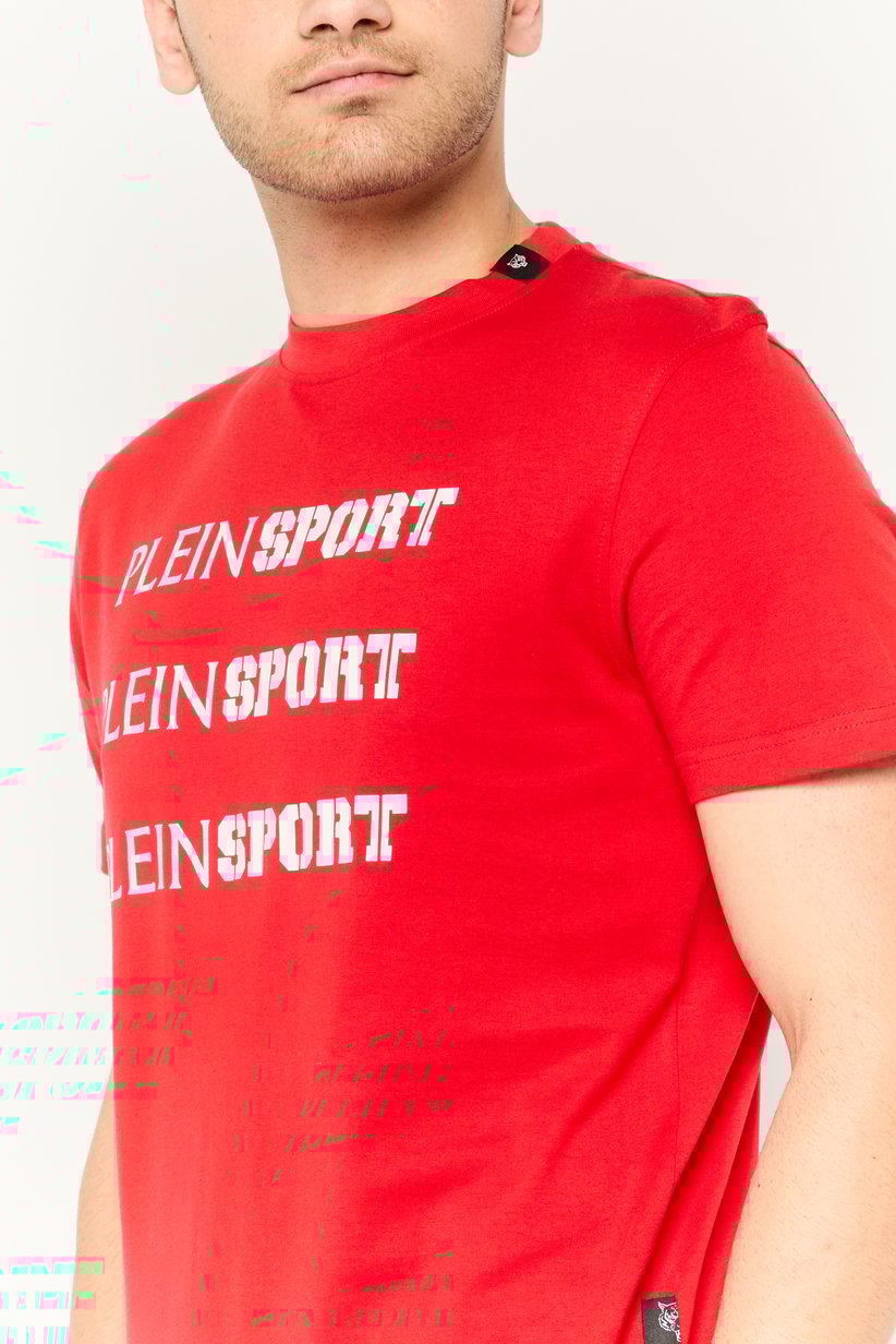 Men's Plein Sport Crewneck T-shirt-Plein Sport TIPS5522 - Image 3