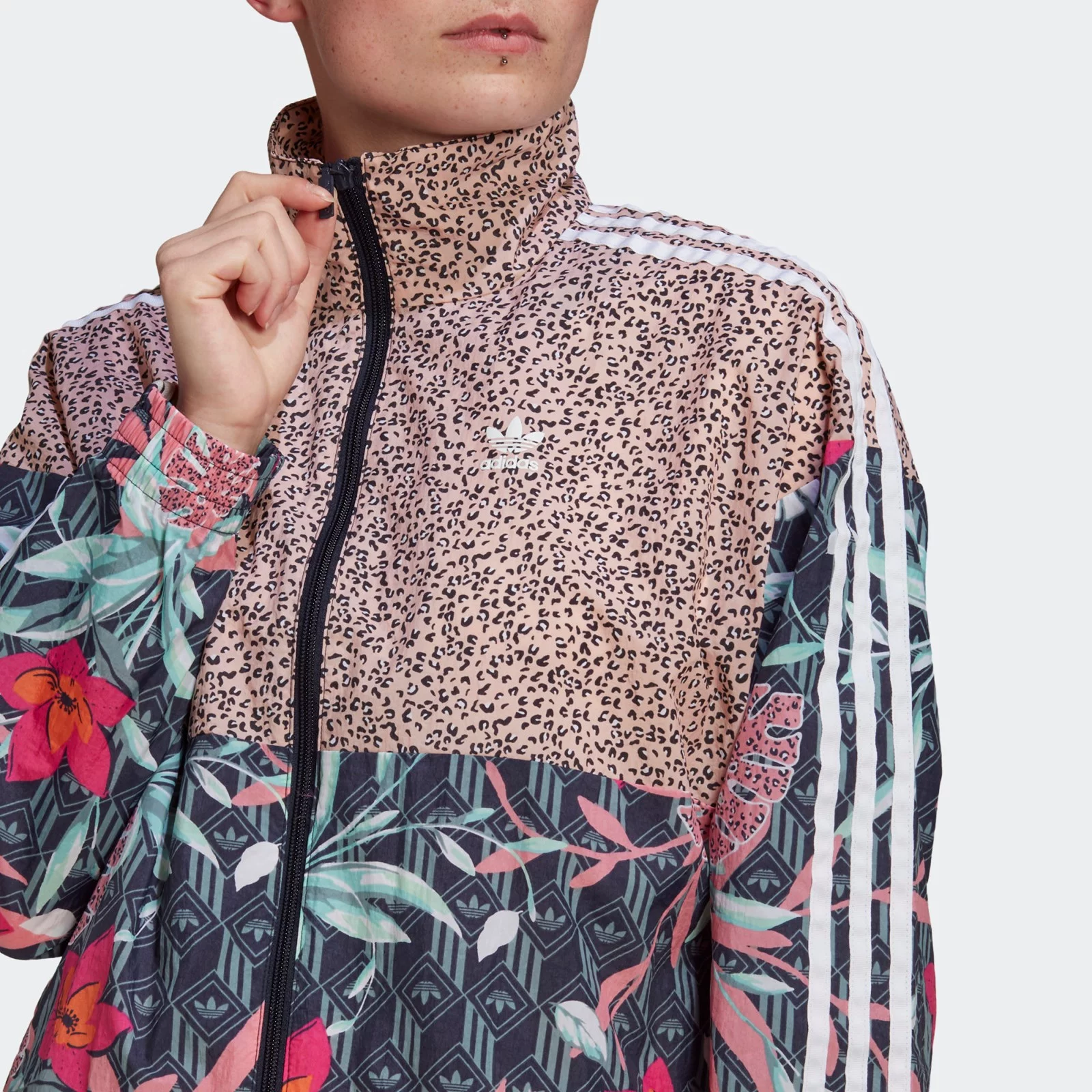 Adidas HER Studio London Women's Windbreaker Jacket-Adidas GN3601 - Image 6