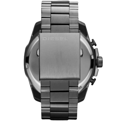 Diesel Mega Chief Chronograph Gunmetal Stainless Steel Men's Watch-DIESEL DZ4282 - Image 9