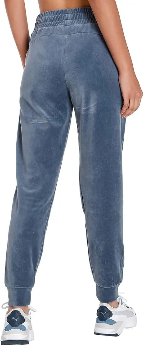 Puma Women cotton Petroleum Track Pants PUMA 849965-18 - Image 2