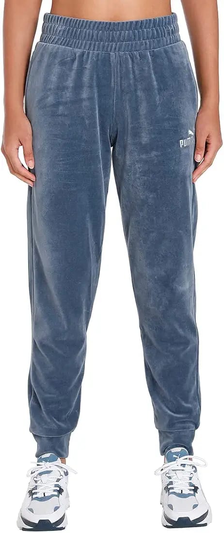 Puma Women cotton Petroleum Track Pants PUMA 849965-18 - Image 3