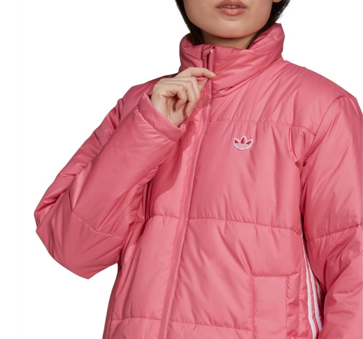 Adidas Originals Women's Adicolor Short Puffer Jacket-Adidas H20213 - Image 5