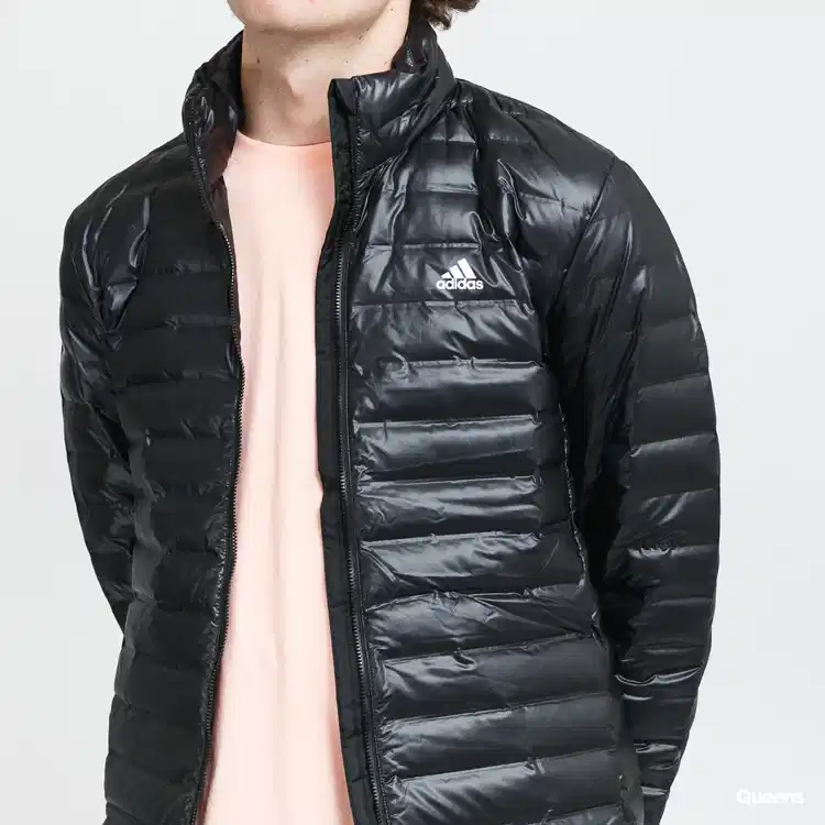 Adidas Men's Essentials Down Puffer Jacket-Adidas BS1588 - Image 3