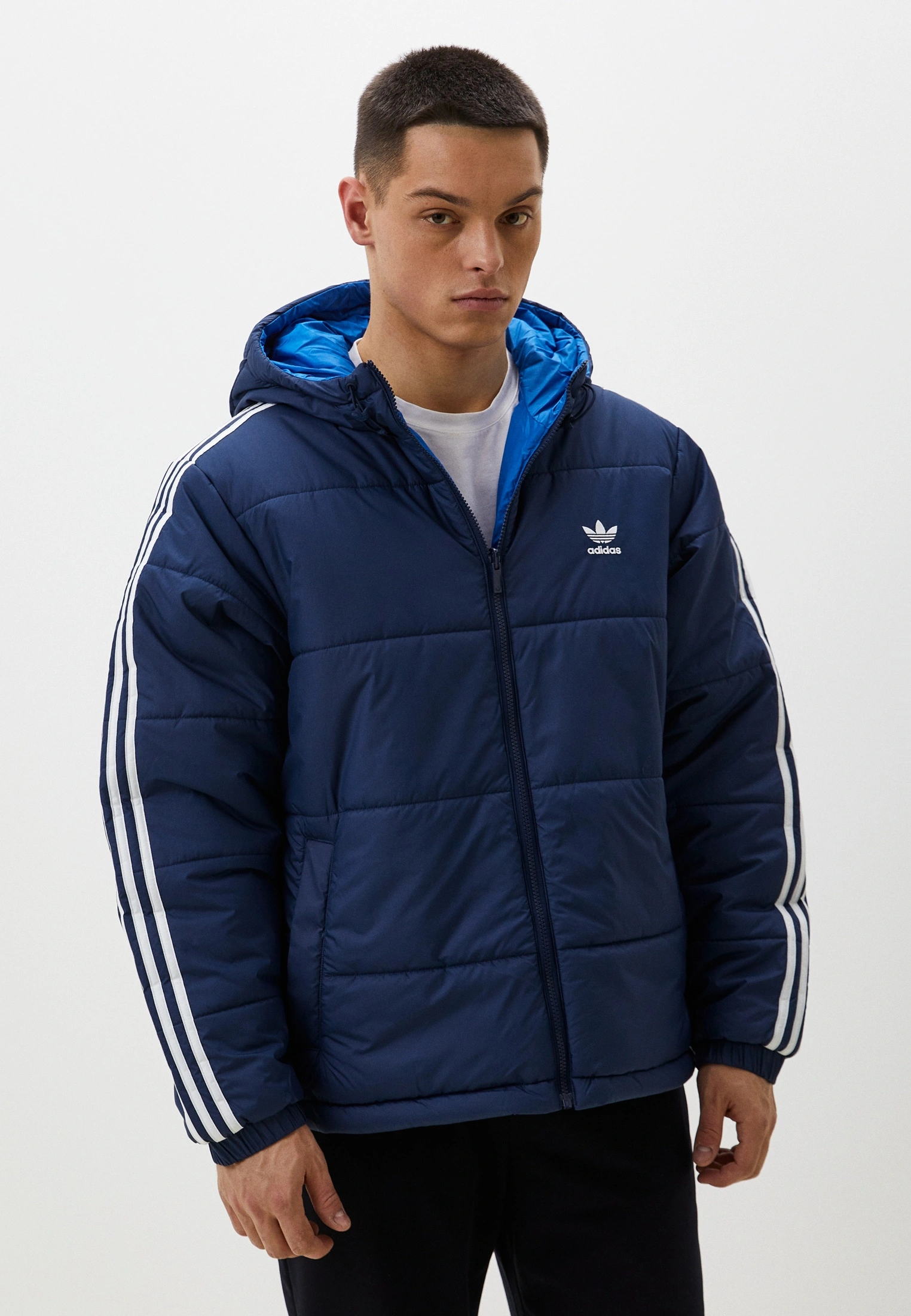 Adidas Originals Adicolor Classics Reversible Puffer Jacket-Adidas JD9073