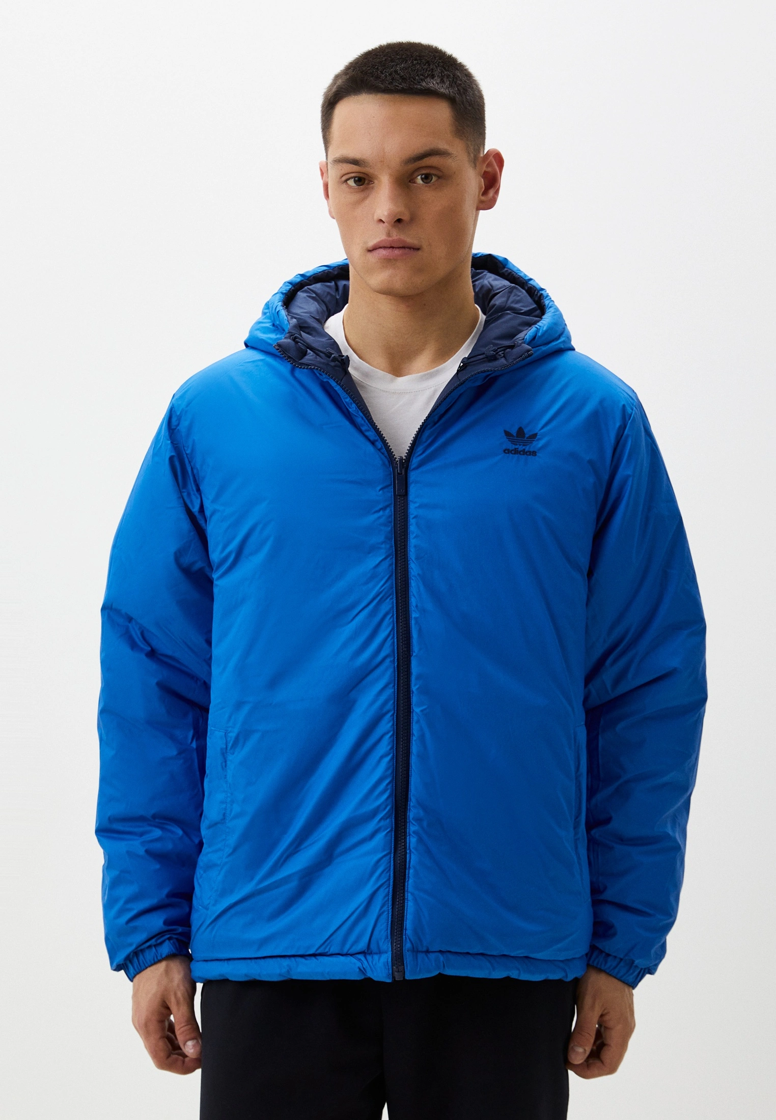 Adidas Originals Adicolor Classics Reversible Puffer Jacket-Adidas JD9073 - Image 4