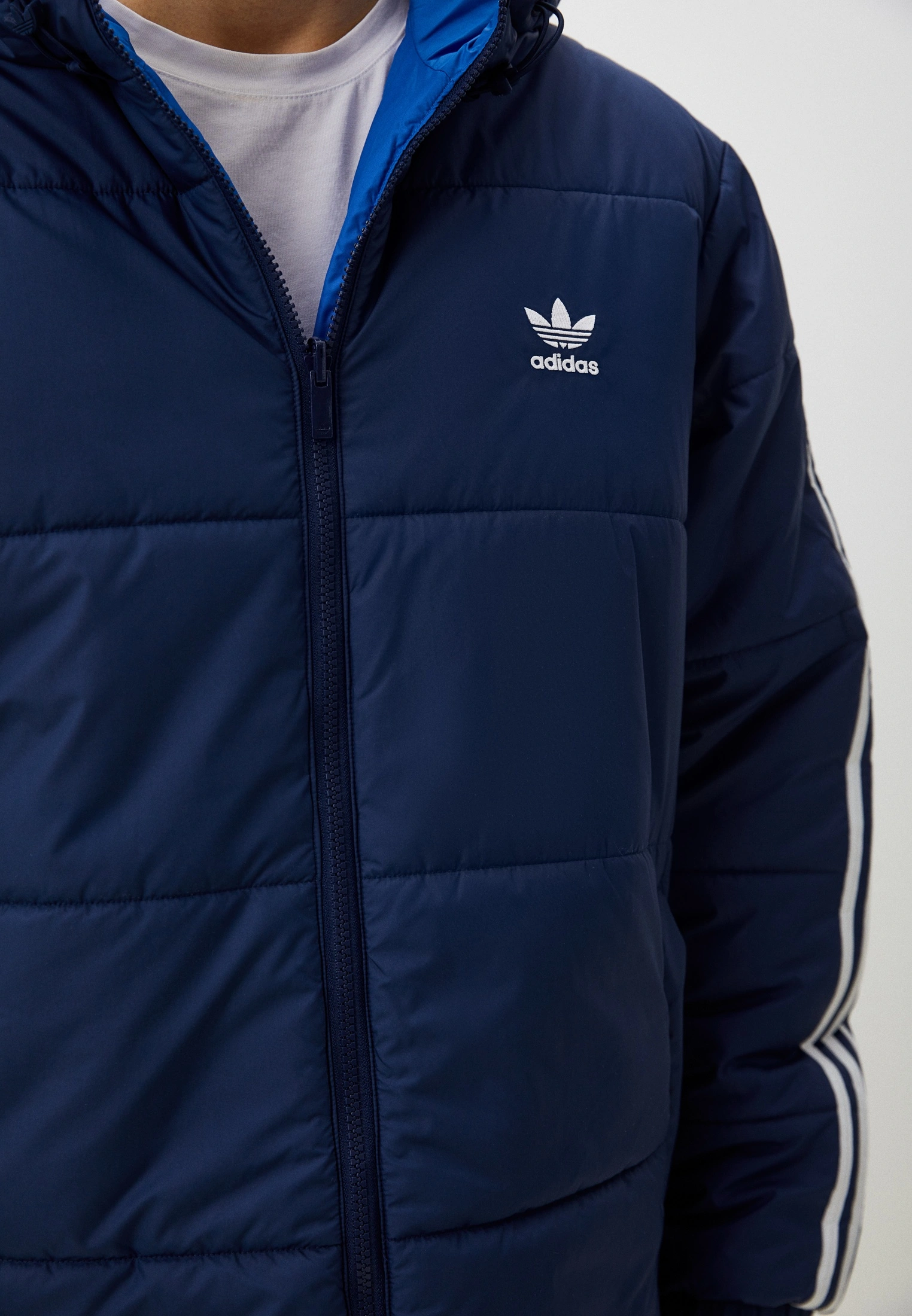 Adidas Originals Adicolor Classics Reversible Puffer Jacket-Adidas JD9073 - Image 3