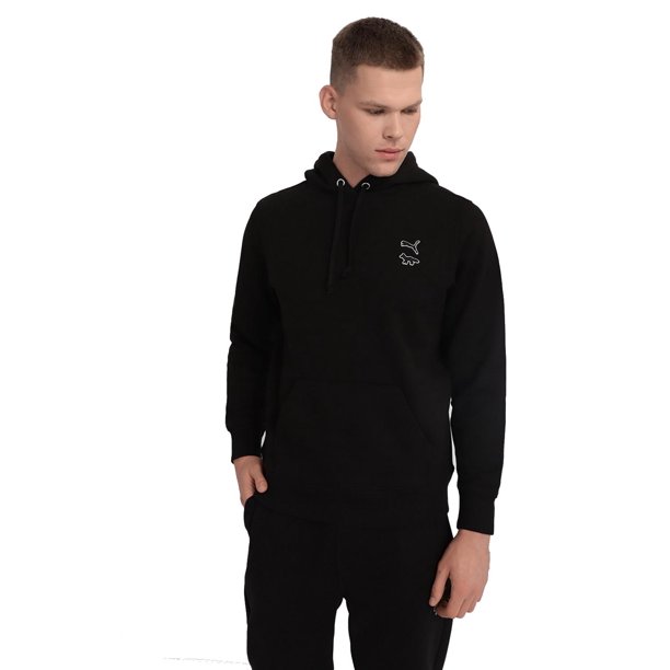 PUMA x MAISON KITSUNÉ Black Hoodie-Puma532325-01