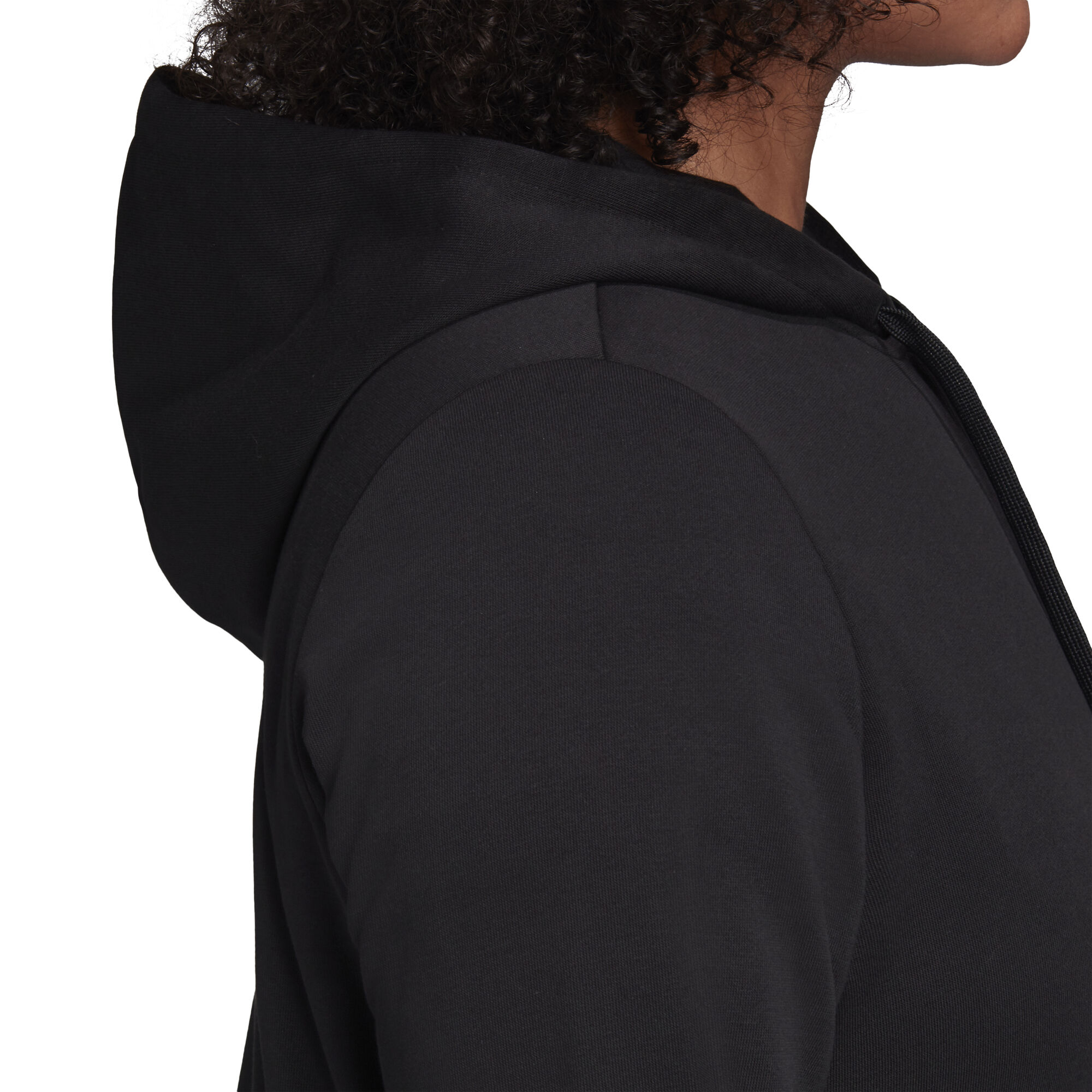 Adidas Women's Essentials Linear Full-Zip Hoodie-Adidas GM5227 - Image 6