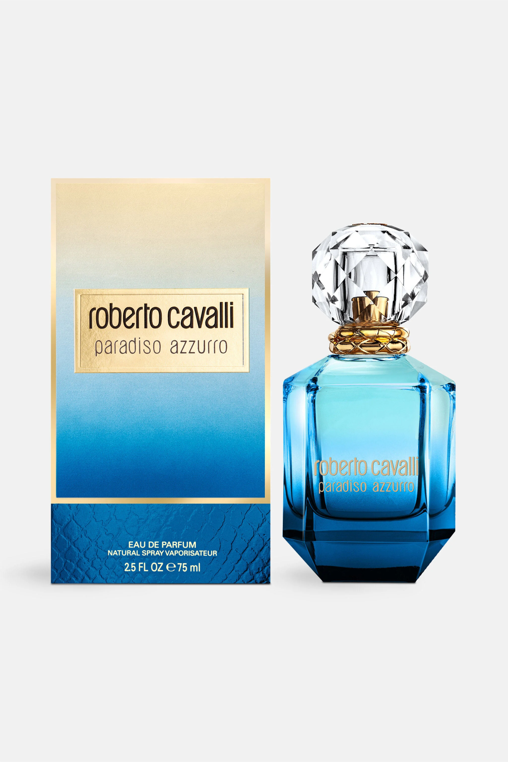 Roberto Cavalli Paradiso Azzurro Eau de Parfum for Women – 75 ml (2.5 fl oz) - Image 2