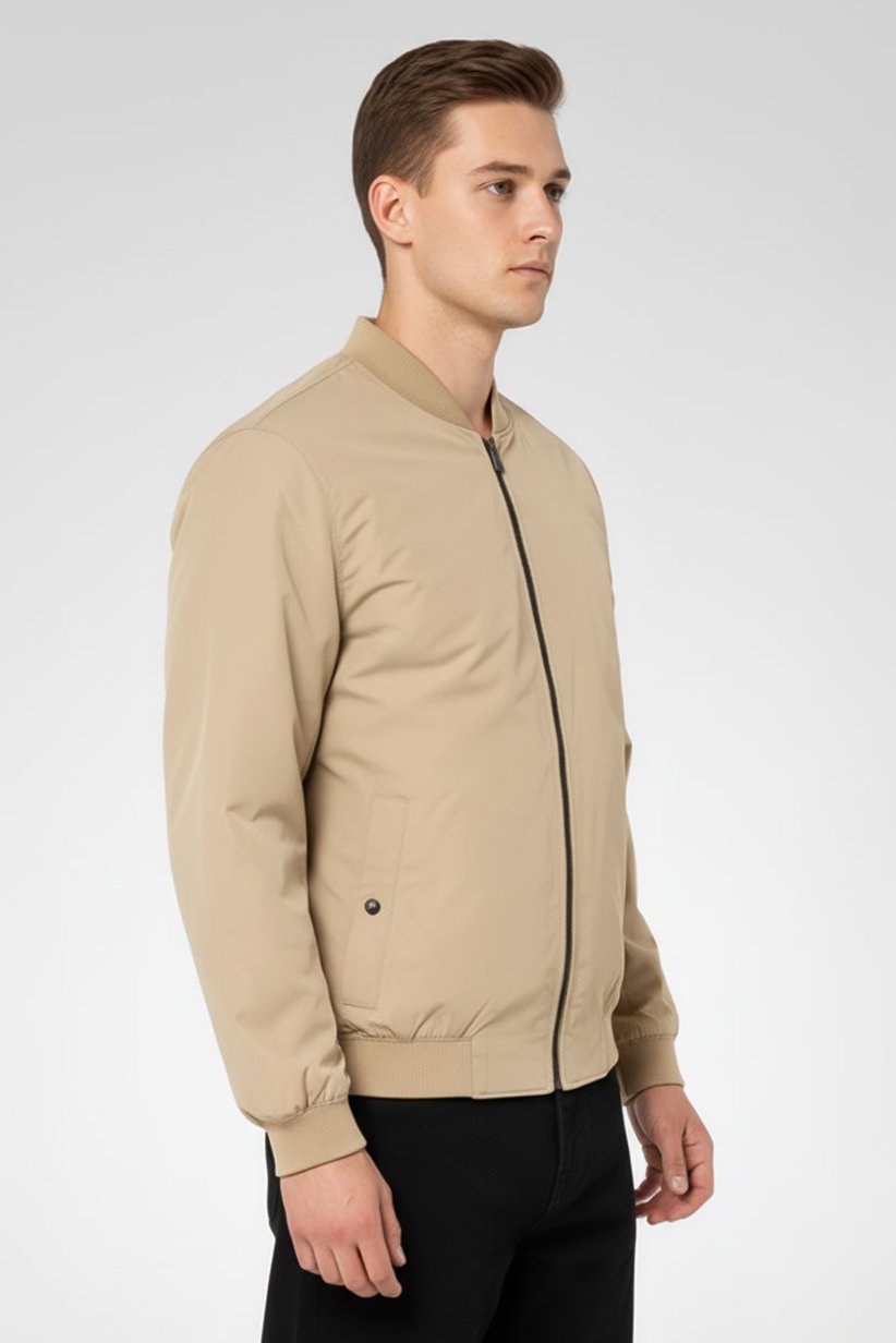 Michael Kors Men’s Bonded Bomber Jacket-Michel Kors M28288 - Image 3