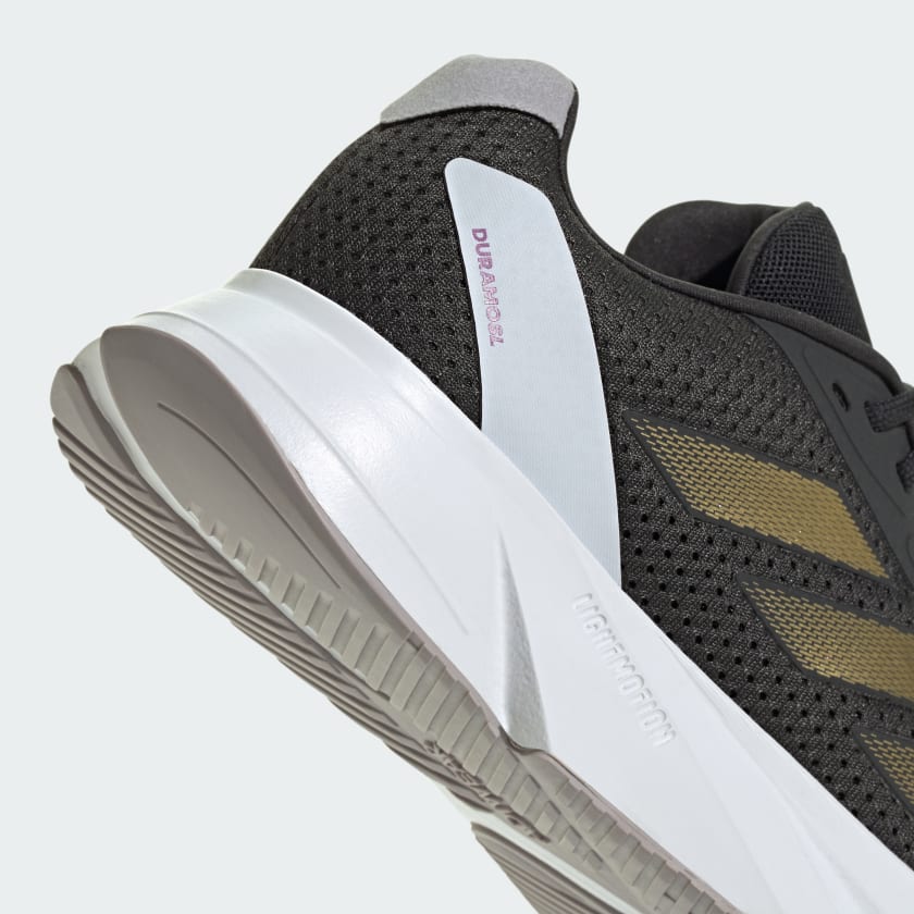 Adidas Duramo SL Running Shoes - Black/Gold-Adidas IF9474 - Image 7