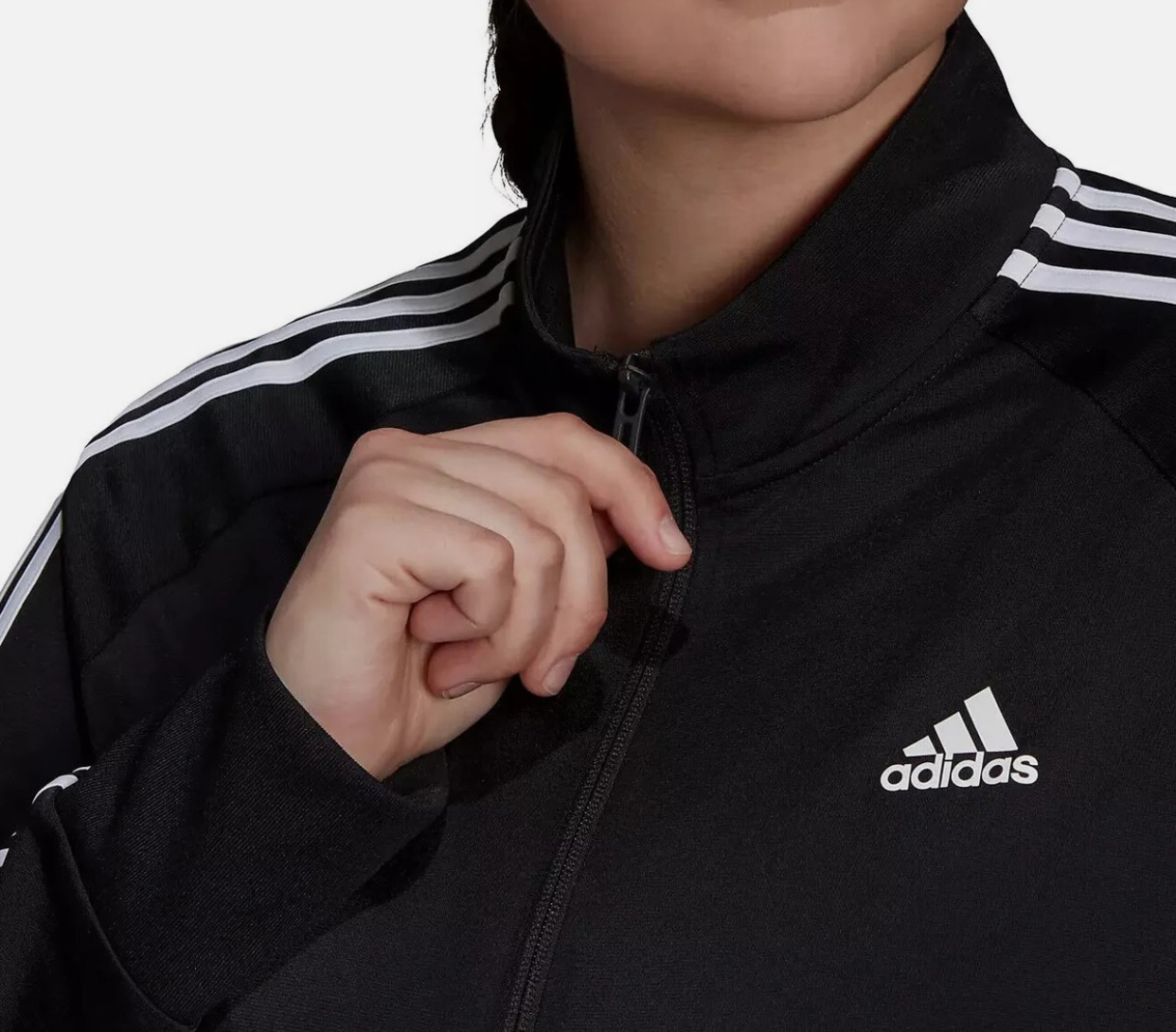 Adidas Essentials 3-Stripes Track Jacket-Adidas H48445 - Image 8