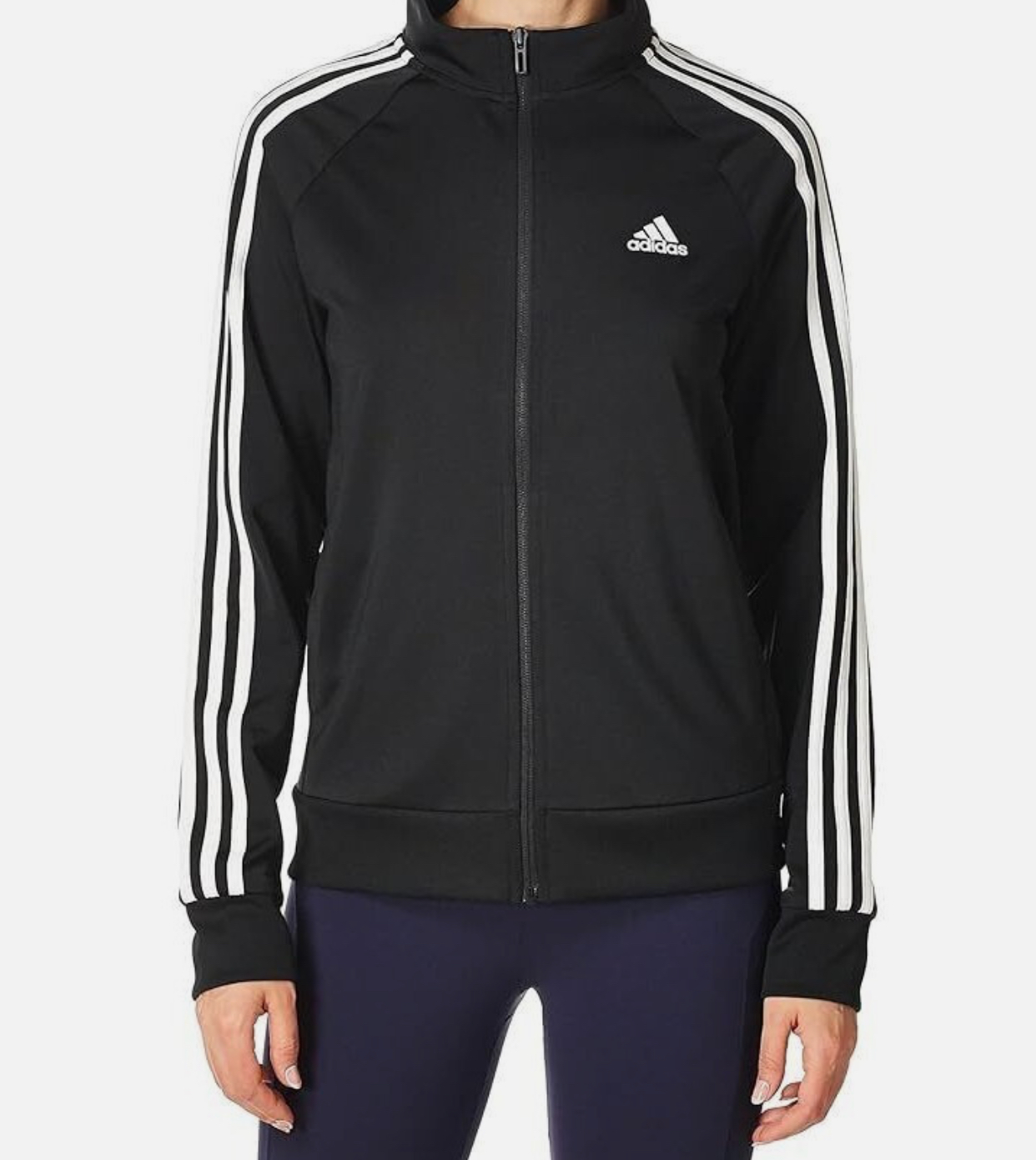Adidas Essentials 3-Stripes Track Jacket-Adidas H48445 - Image 9