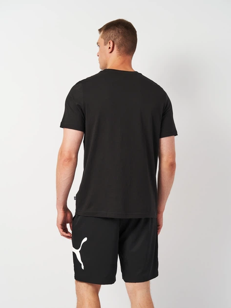 Puma Men’s Power Graphic Tee – Black & Gold-Puma 680181-01 - Image 4