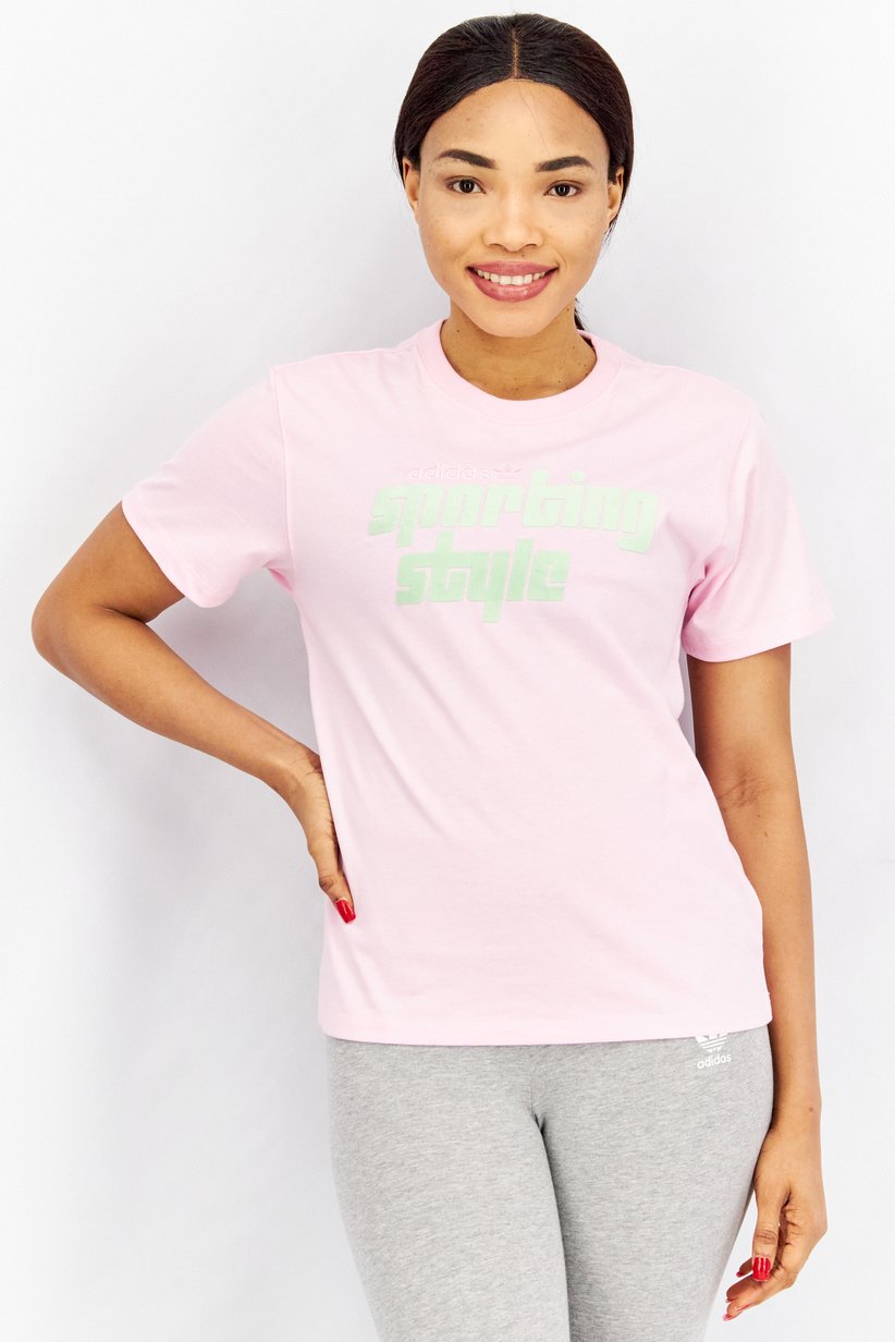 Adidas Originals "Sporting Style" Graphic T-Shirt-Adidas HL9175