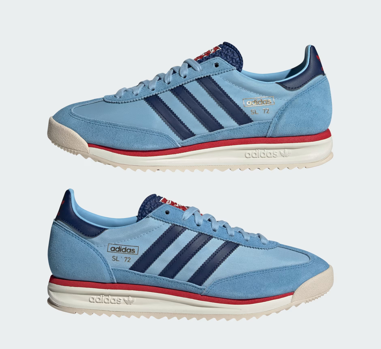 Adidas SL 72 RS – "Blue/White/Better Scarlet" Lifestyle Sneakers-Adidas IG4649 - Image 6