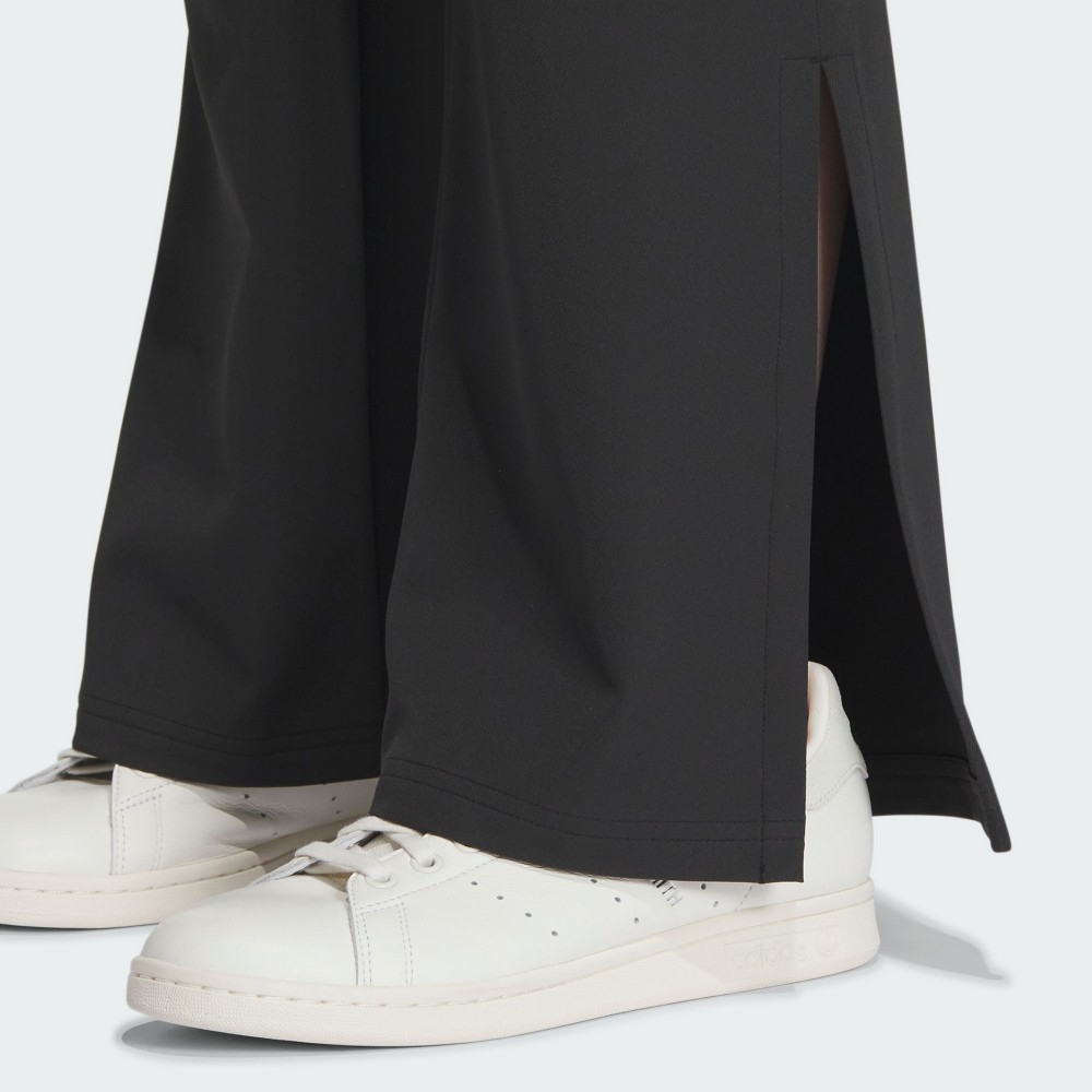 Adidas Originals Adicolor Classics Flare Pants – Sleek Black High-Waist Trousers-Adidas IN1036 - Image 5