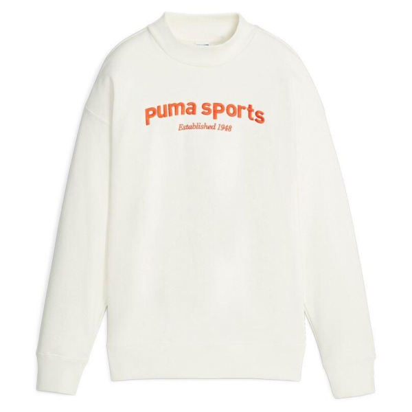 Puma Sports Heritage Mock-Neck Oversized Sweatshirt-puma 625215-65 - Image 6
