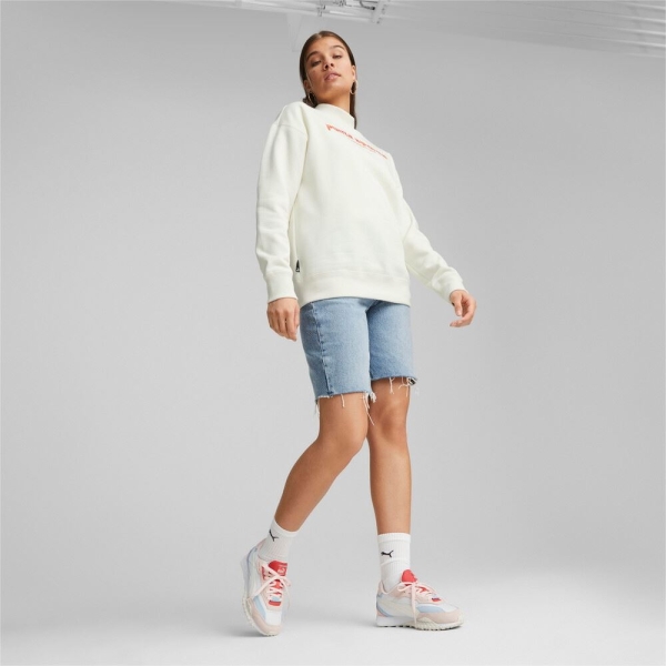 Puma Sports Heritage Mock-Neck Oversized Sweatshirt-puma 625215-65 - Image 5