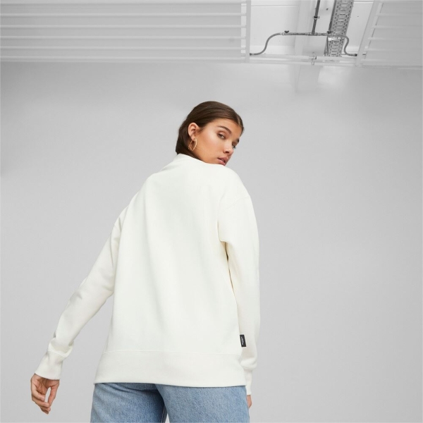 Puma Sports Heritage Mock-Neck Oversized Sweatshirt-puma 625215-65 - Image 4