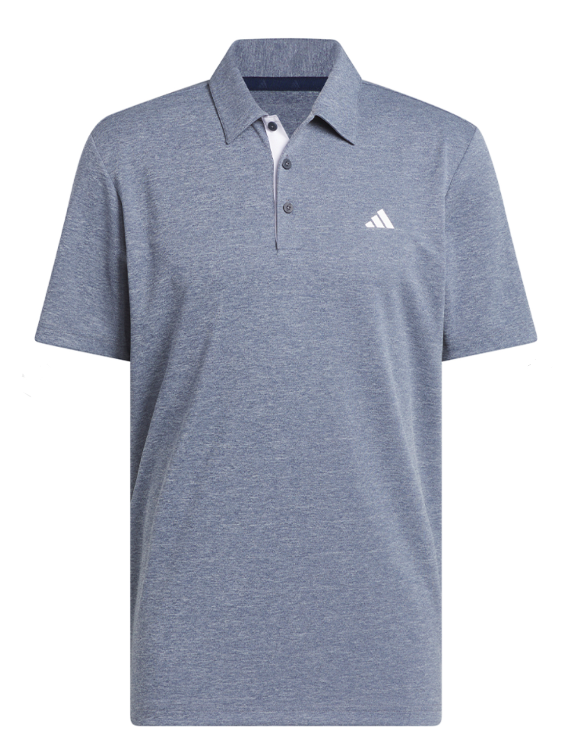 Adidas Men’s Core Heather Polo Shirt - Collegiate Navy-Adidas JX9184 - Image 6