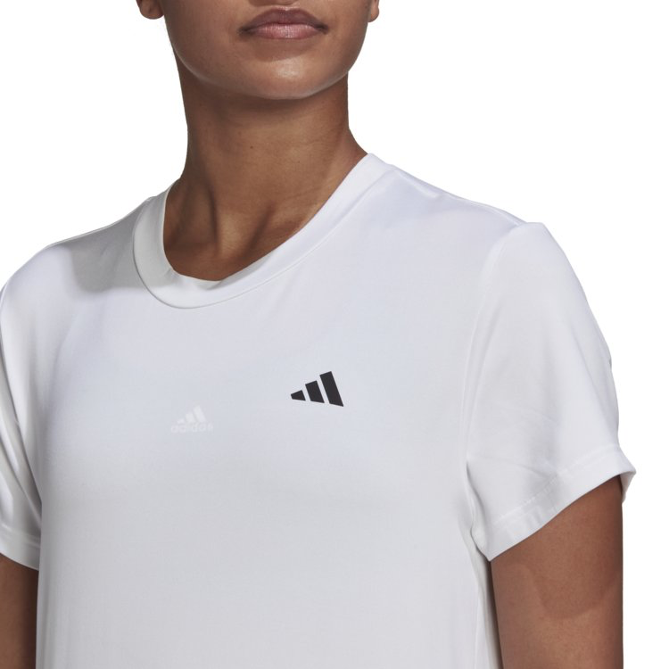 Adidas Women’s Minimalist Training T-Shirt-Cloud White-Adidas HM4491 - Image 5