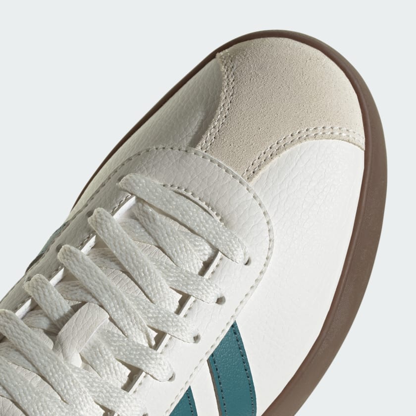 Adidas VL Court 3.0 Low Shoes - Cloud White / Collegiate Green-Adidas JR8635 - Image 7