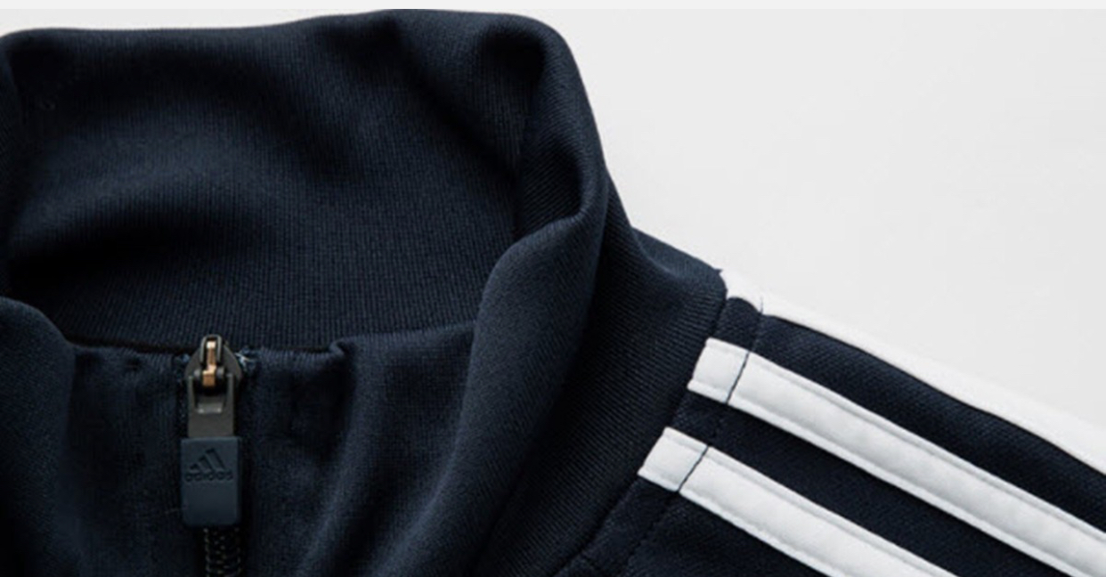 Adidas Tiro Essential Track Jacket - Navy Blue / White-Adidas GT8802 Jackets - Image 2