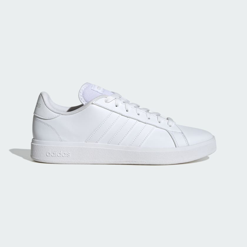 Adidas Grand Court Base 2.0 Men's Sneakers - Cloud White-Adidas JH9363