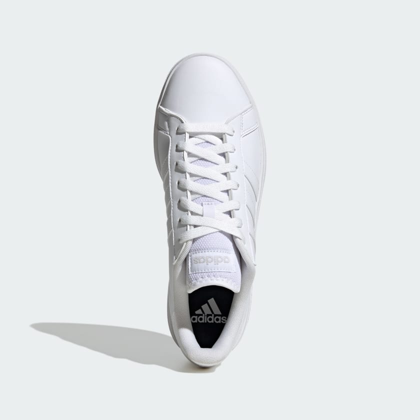 Adidas Grand Court Base 2.0 Men's Sneakers - Cloud White-Adidas JH9363 - Image 2