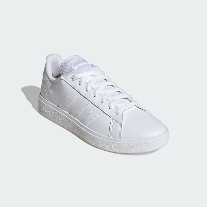 Adidas Grand Court Base 2.0 Men's Sneakers - Cloud White-Adidas JH9363 - Image 4