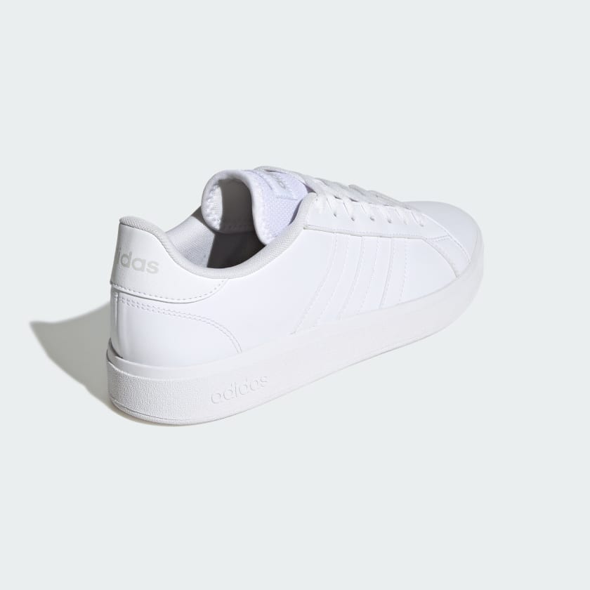 Adidas Grand Court Base 2.0 Men's Sneakers - Cloud White-Adidas JH9363 - Image 3