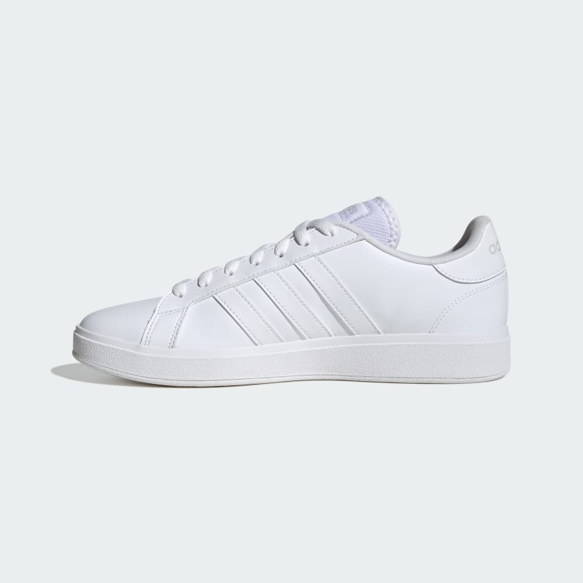 Adidas Grand Court Base 2.0 Men's Sneakers - Cloud White-Adidas JH9363 - Image 8