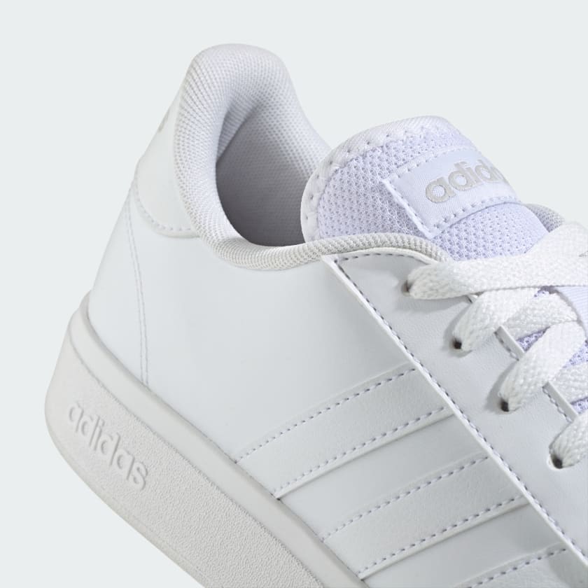 Adidas Grand Court Base 2.0 Men's Sneakers - Cloud White-Adidas JH9363 - Image 9