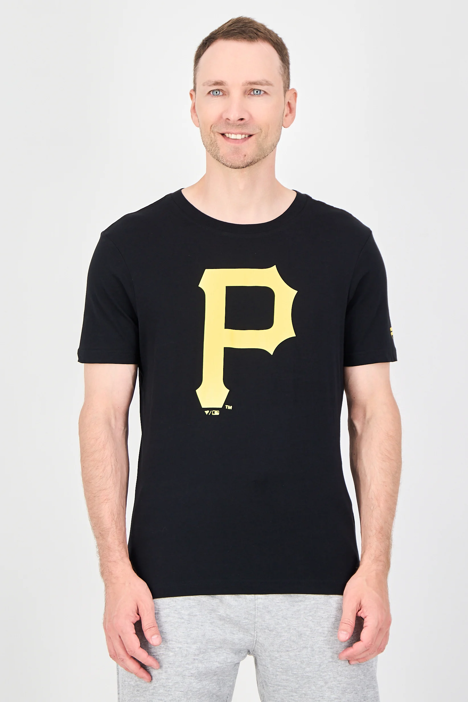 Men Sportswear Fit Short Sleeve Outdoor T-Shirt, Black - NIKE 1108MBLK-PPI