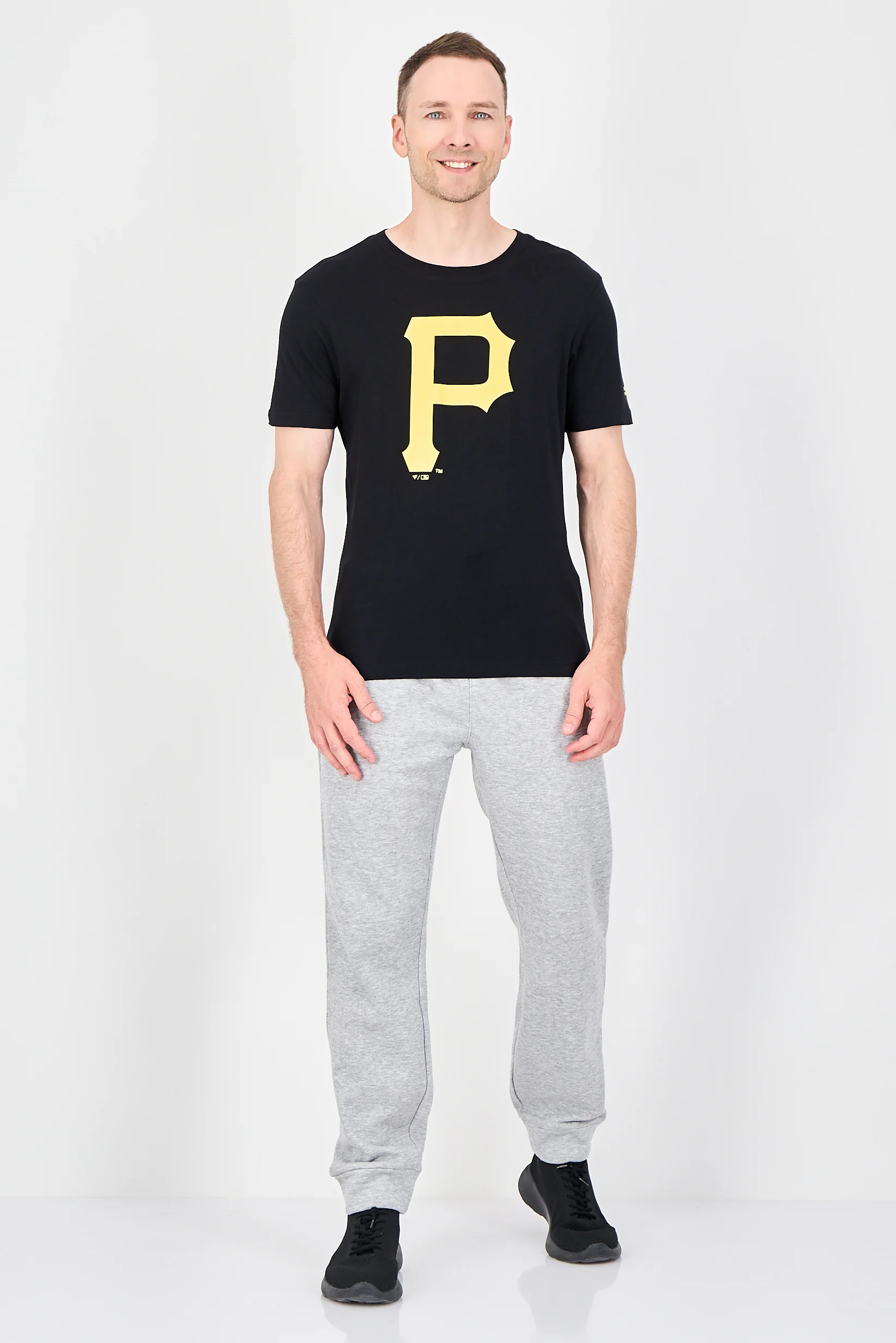 Men Sportswear Fit Short Sleeve Outdoor T-Shirt, Black - NIKE 1108MBLK-PPI - Image 2