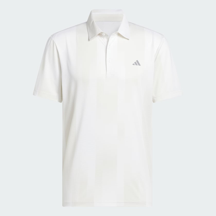 Adidas Men's Ultimate365 Mesh Radiant Print Golf Polo Shirt – Off-White-Adidas JL5283 - Image 5