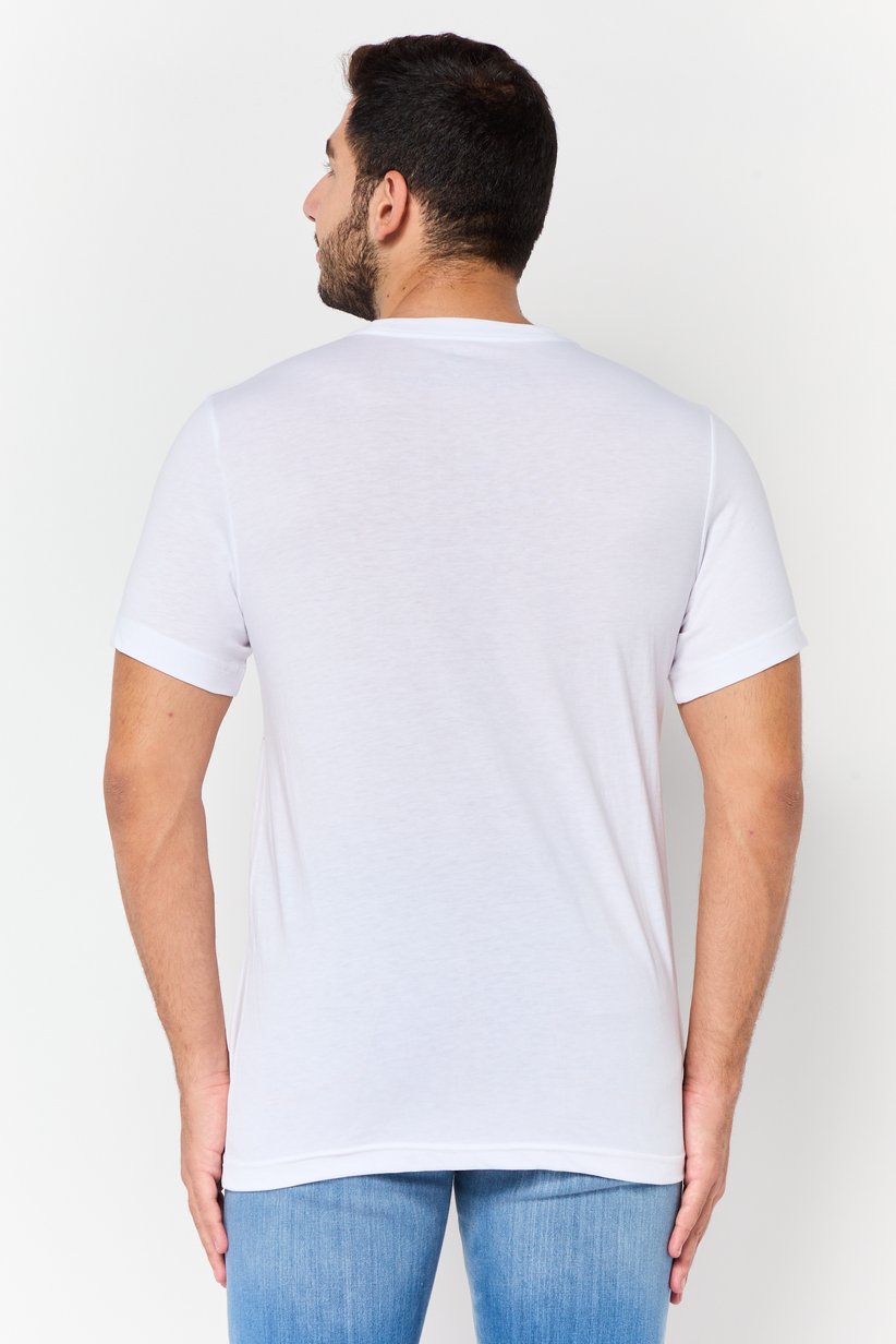 Men Crew Neck Graphic Print Short Sleeve T-Shirt - TOMMY HILFIGER 09T4535 - Image 4