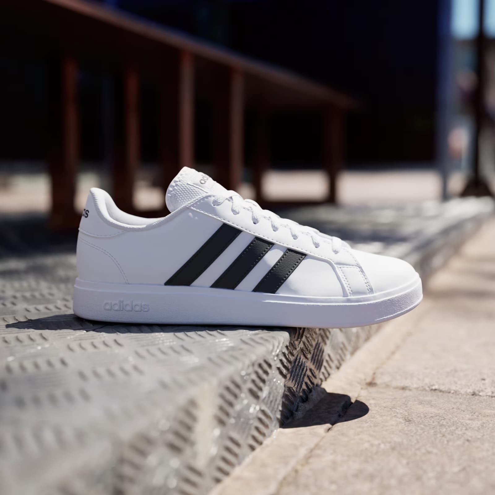 ADIDAS Grand Court TD Lifestyle Court Casual Shoes WHITE - Adidas GW9250 - Image 6