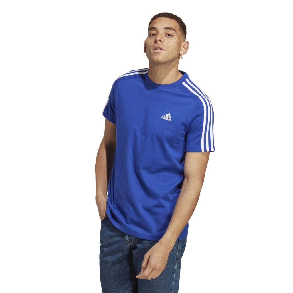 Adidas Essentials Single Jersey 3-Stripes Tee - Adidas IC9338