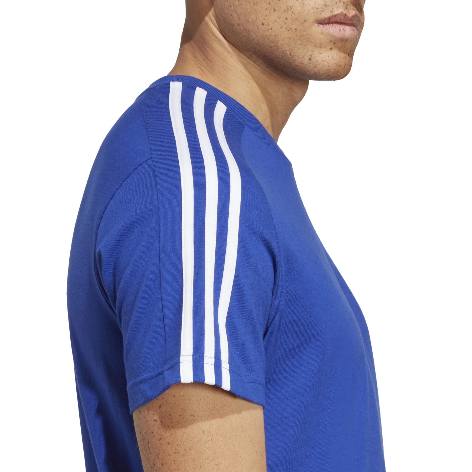 Adidas Essentials Single Jersey 3-Stripes Tee - Adidas IC9338 - Image 6