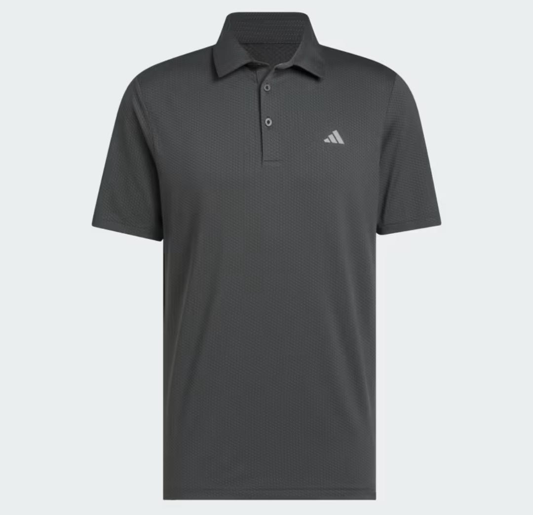 ADIDAS PERFORMANCE TEXTUREDGREY POLO SHIRT - Adidas KC1118 - Image 2