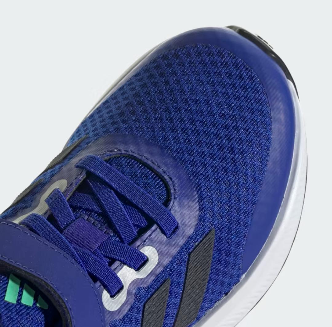 ADIDAS RunFalcon 3.0 BLUE Elastic Lace Top Strap Shoes -Adidas HP5871 - Image 8