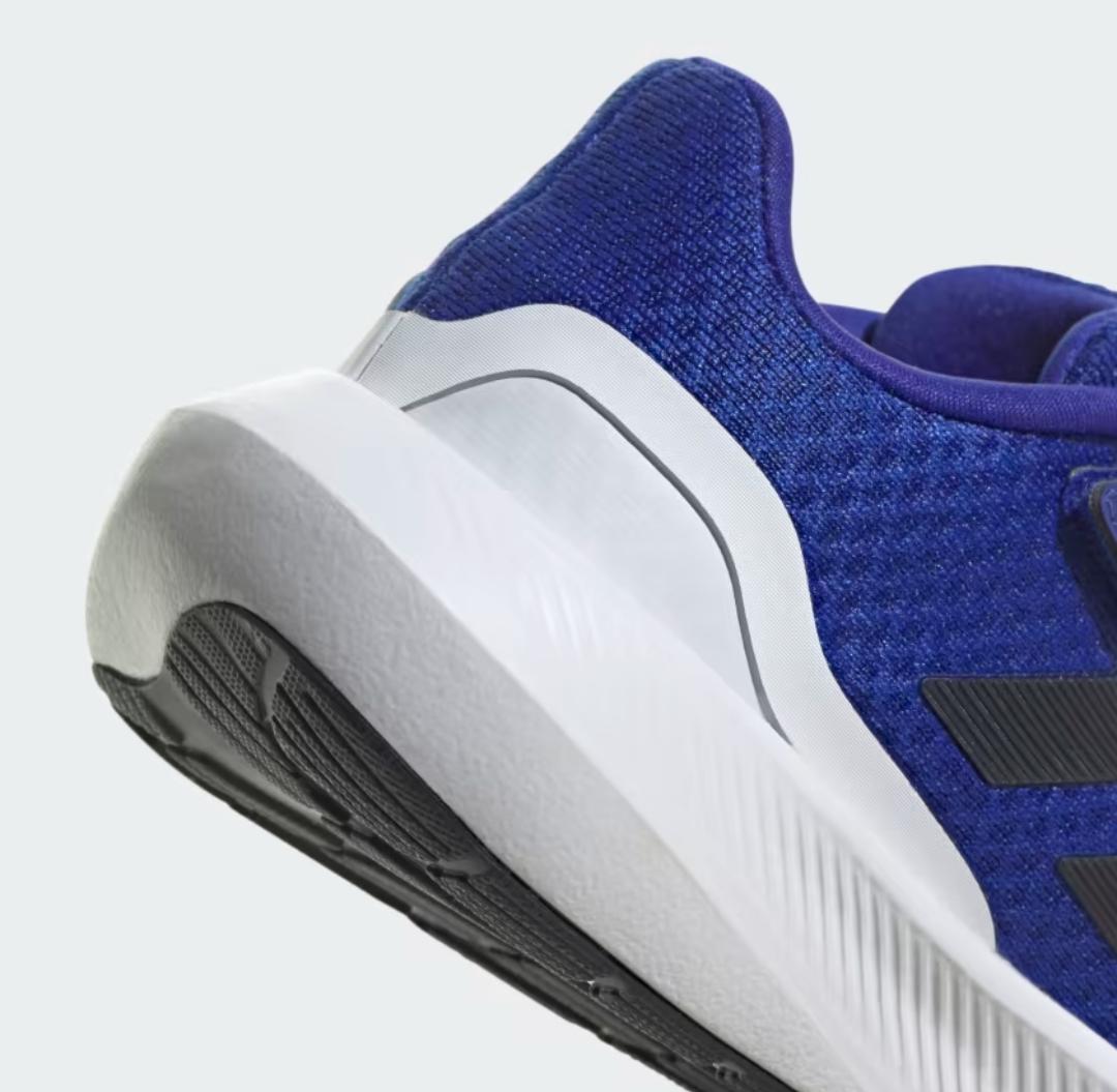 ADIDAS RunFalcon 3.0 BLUE Elastic Lace Top Strap Shoes -Adidas HP5871 - Image 9