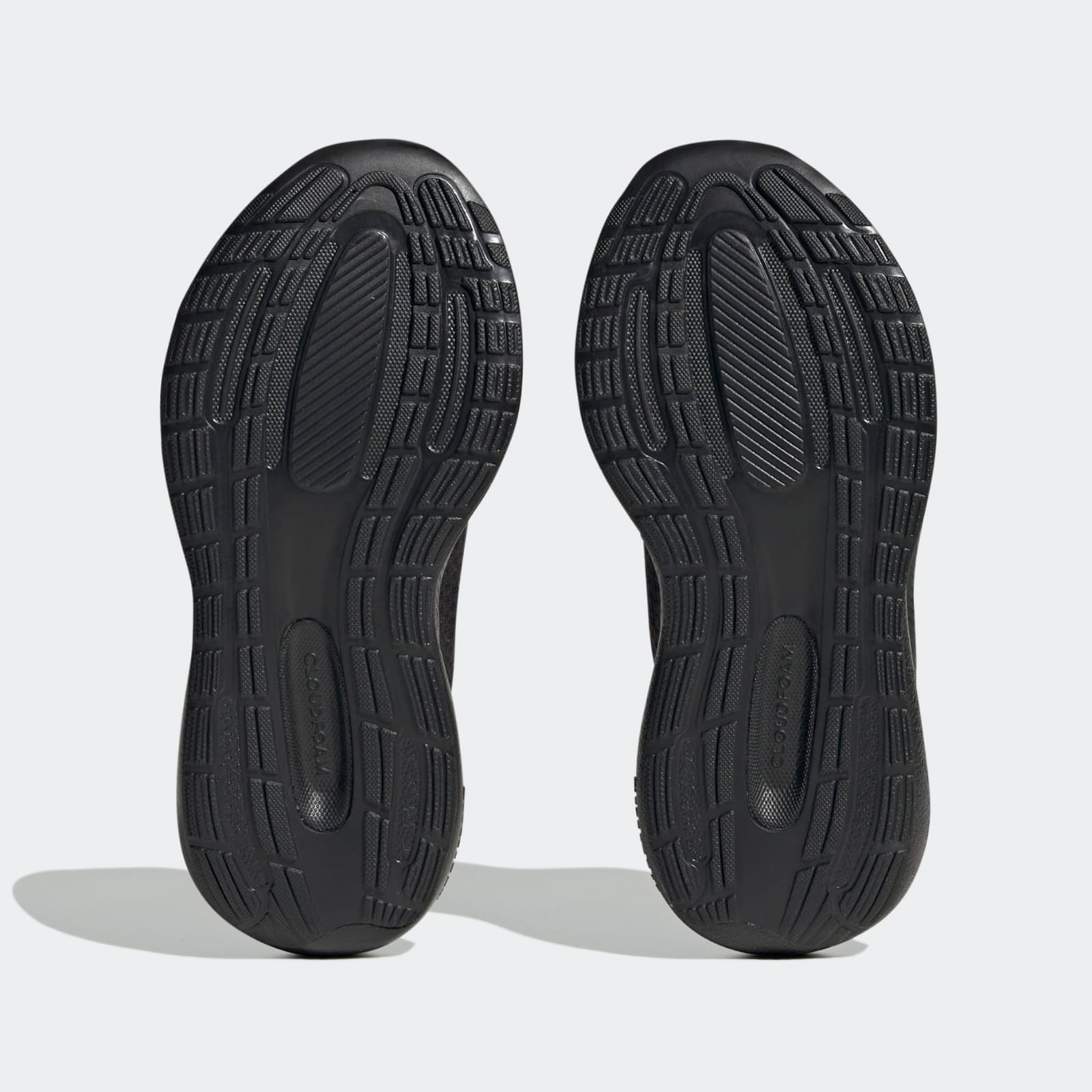 ADIDAS RunFalcon 3.0 BLACK Elastic Lace Top Strap Shoes - Adidas HP5869 - Image 3