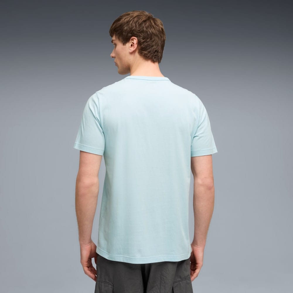 PUMA Men's Casual Shirt PUMA CLASS Graphic Tee Fresh Water - Puma 692226-48 - Image 5