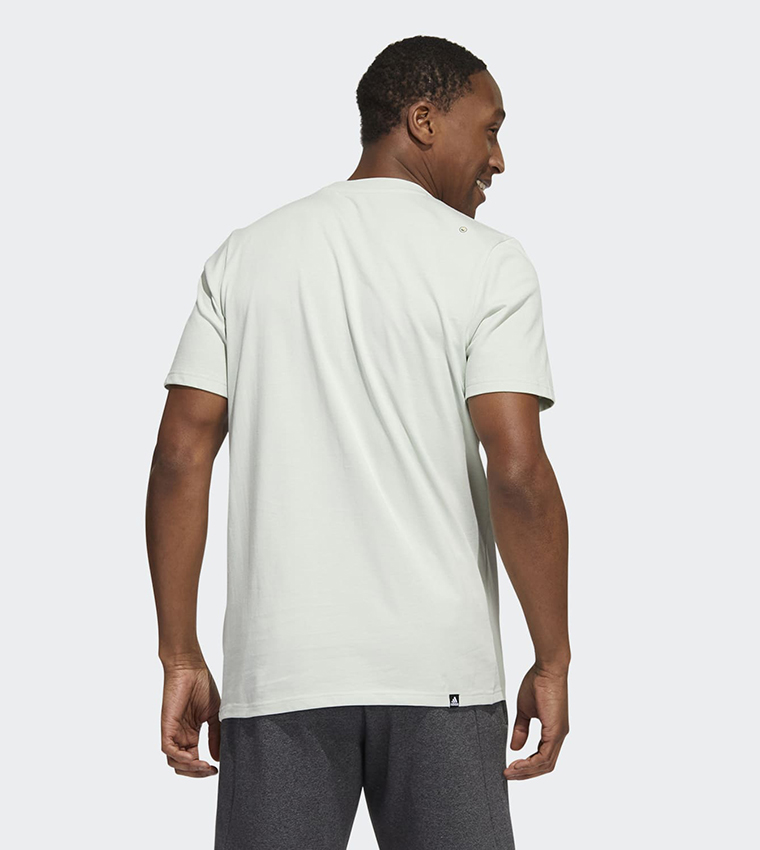 ADIDAS Optimoticons Graphic WHITE T-Shirt - Adidas HK9145 - Image 3