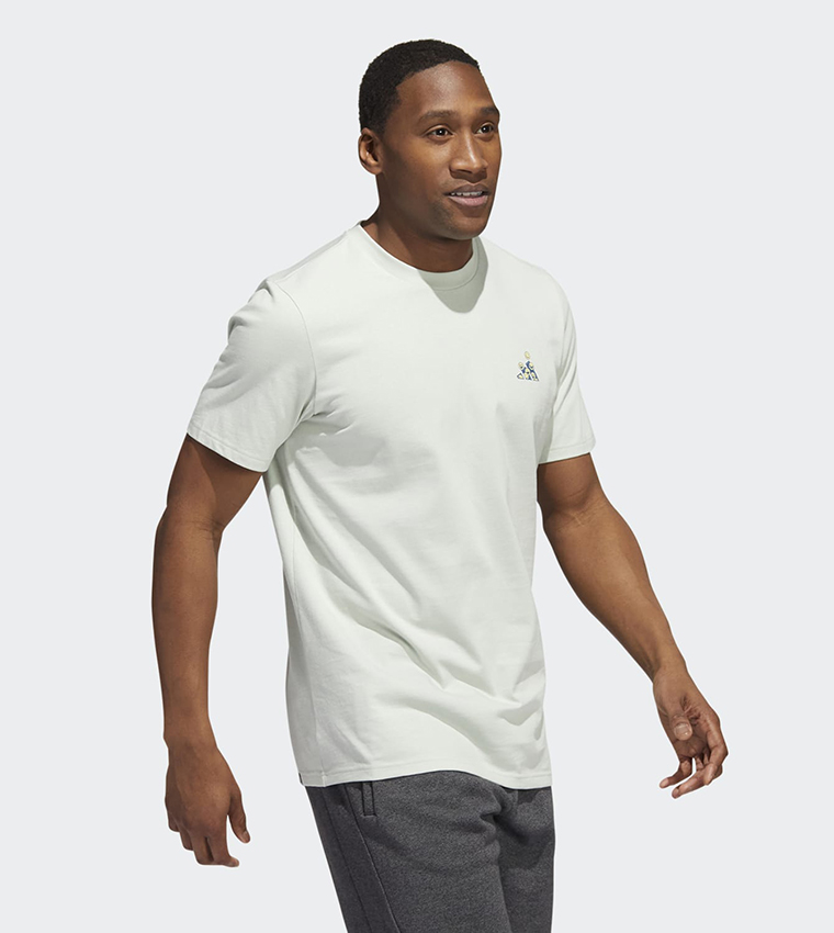 ADIDAS Optimoticons Graphic WHITE T-Shirt - Adidas HK9145 - Image 4