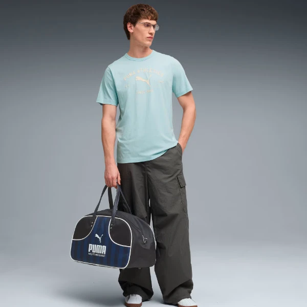 PUMA Men's Casual Shirt PUMA CLASS Graphic Tee Fresh Water - Puma 692226-48 - Image 2