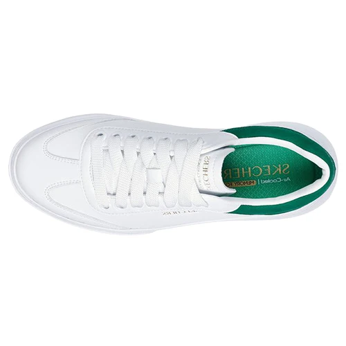 Skechers Ladies Trainers - 185060 - White/Green - SKECHERS 185060 - Image 3